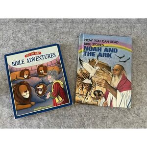 Set of 2 Bible books for kids